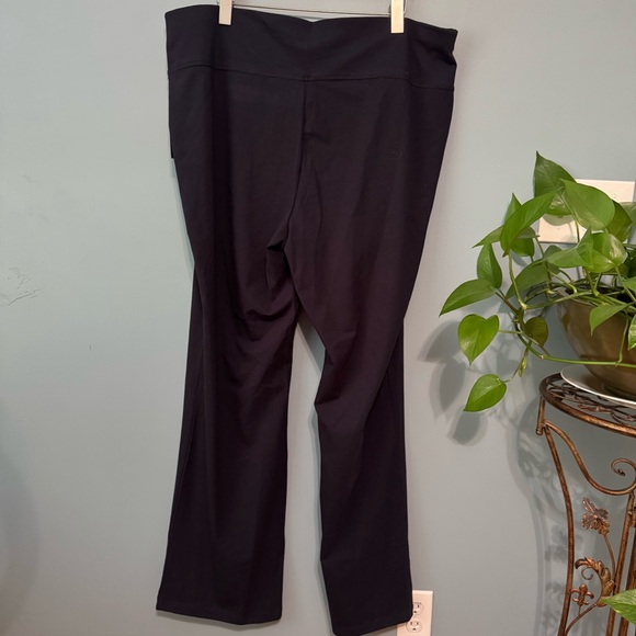 AVE Leisure Navy Blue Boot Leg Atheltic Leggings. NWT. Size 30/32 (actual 42x33) - Picture 6 of 10